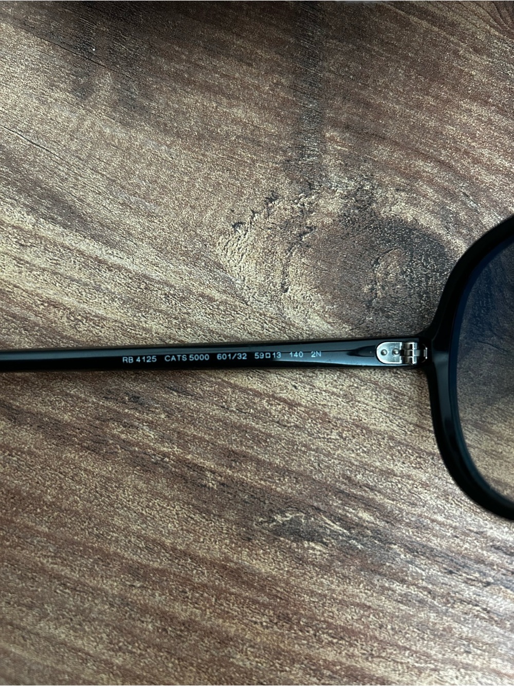 Ray-Ban Black frame sunglasses - Picture 5 of 5